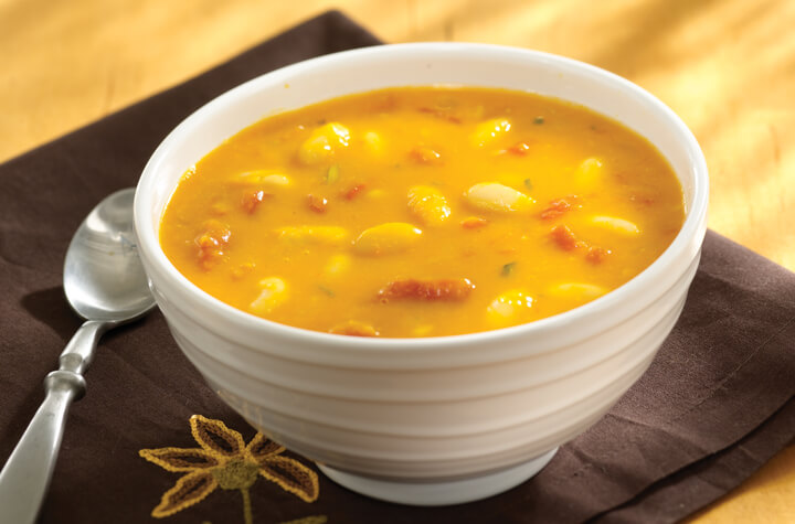 Butternut Squash and Cannellini Bean Soup