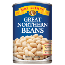 Can of great northern beans