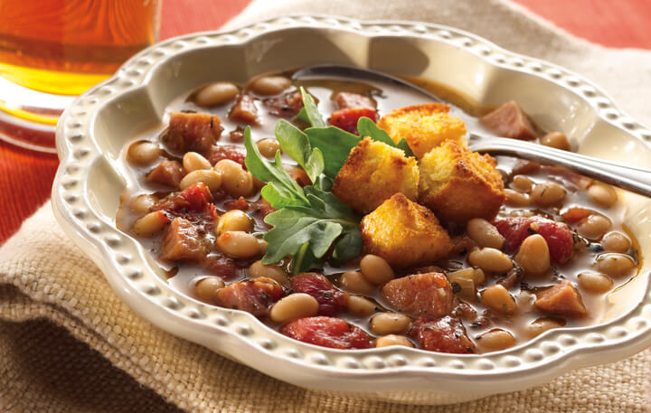 White Bean and Ham Soup