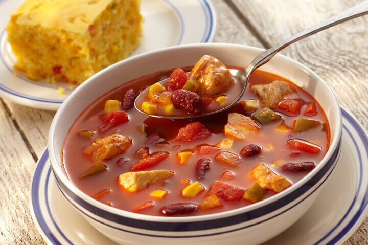Baja Chicken Vegetable Soup